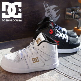 ＼ポイント8倍／ディーシーシューズ DC SHOES 女の子 男の子 子供靴 ベビー キッズ チャイルド スニーカー DT181004 ピュア ハイトップ TODDLER‘S PURE HIGH-TOP SE UL SN ハイカット ミッドカット WKO ホワイト BLK ブラック ADTS700053 送料無料 evid m-sg