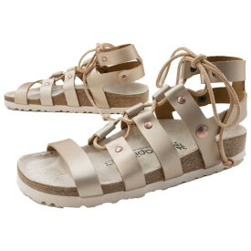 ＼ポイント6倍／ビルケンシュトック BIRKENSTOCK クレオ サンダル レディース 1008939 1008934 パピリオ ナロー幅 レースアップ グラディエーター シルバー ローズ 送料無料 あす楽 evid2 |5