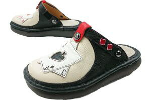 \ポイント10倍/エスタシオン 送料無料 最強翌日配送 Estacion サボサンダル クロッグサンダル 3way 本革 レザー レディース TGE337-1 歩きやすい 疲れない 黒 ブラック トランプ