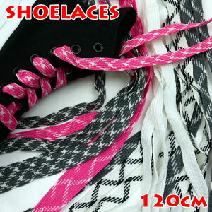 �C�R ���Ђ� �C�Ђ� �|�b�v�V���[���[�X SHOE LACES 120cm GLOWIN THE DARK WIDE(�L����1.2cm) �z���C�g�E�`���R�[��×�z���C�g�E�s���N×�z���C�g�E �z���C�g×�u���b�N�E�V���o�[×�z���C�g ���R �ŋ�