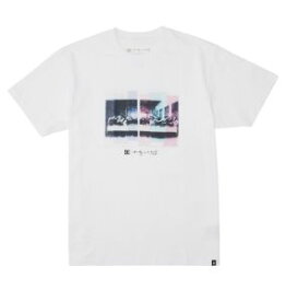 ＼ポイント7倍／ディーシーシューズ DC SHOES メンズ Tシャツ アンディウォーホル コラボ AW THE LAST SUPPER HSS トップス 半袖 カットソー 丸首 アパレル ウェア 服 ADYZT05127 WBB0 綿100％ 最後の晩餐 ホワイト 白 evid メール便送料無料