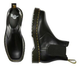 【返品交換送料無料】ドクターマーチン Dr.Martens メンズ レディース サイドゴアブーツ 2976 BEX スクエア チェルシーブーツ ショートブーツ カジュアルシューズ レザーブーツ 本革 27888001 ブラック 黒 靴 あす楽 evidr