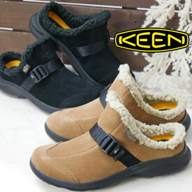 キーン KEEN レディース クロッグサンダル フッド クロッグ サボサンダル アウトドア キャンプ カジュアルシューズ 1026803 トーステッドココナッツ/ブラック 1026802 ブラック/ブラック 黒 靴 送料無料 あす楽 evid