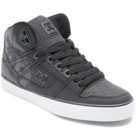 ディーシーシューズ DC SHOES メンズ スニーカー ピュア ハイ-トップ WC SE SN ハイカット ミッドカット カジュアルシューズ DM231024 XKWS ブラック/ホワイト/グレー 靴 送料無料 あす楽 evid |6