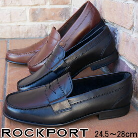 ロックポート ROCKPORT メンズ ローファー クラシックローファー ペニー 革靴 紳士靴 ビジネスシューズ ペニーローファー M76443 ブラック 黒 M76444 ダークブラウン トラッド カジュアルシューズ 送料無料 あす楽 evid