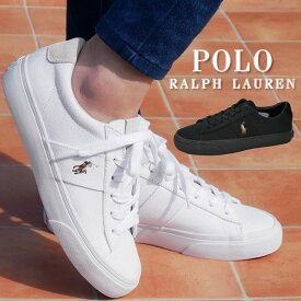 ポロ ラルフローレン POLO RALPH LAUREN レディース スニーカー セイヤー-NE-SK-VLC ローカット キャンバスシューズ カジュアルシューズ P90S ホワイト 白 ブラック 黒 靴 送料無料 evid