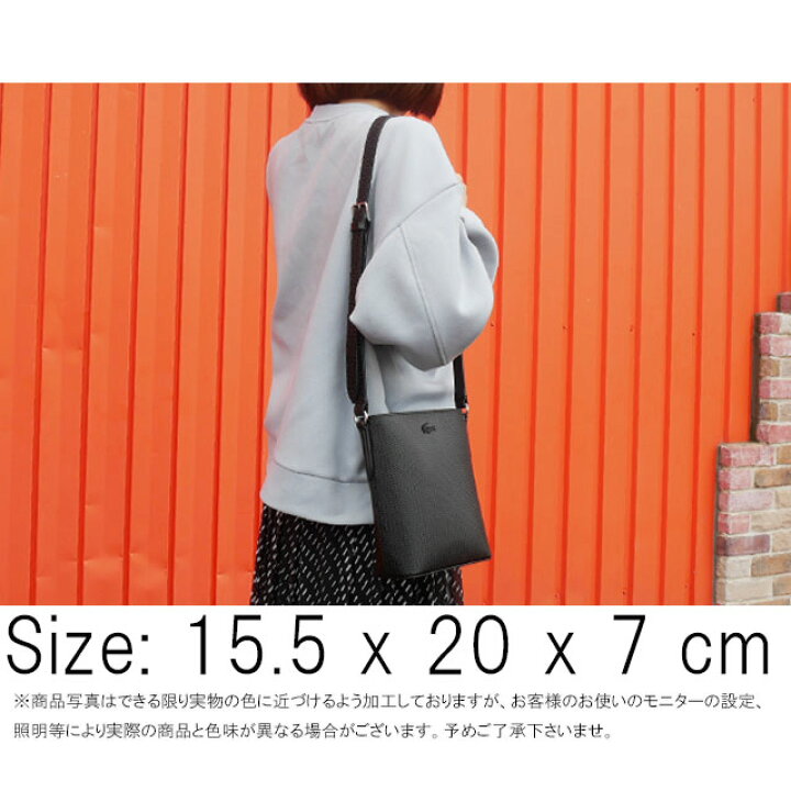 楽天市場】ラコステ レディース ショルダーバッグ NF4233 シャンタコ 