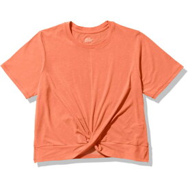 ＼ポイント7倍／≪11000円 福袋対象商品≫ ザ・ノース・フェイス Tシャツ レディース NTW32386 ショートスリーブネイチャーアクティブツイステッドクルー クルーネック 丸首 半袖 カットソー プリント 速乾 トップス アパレル UVケア 橙 紺 青 evid メール便送料無料