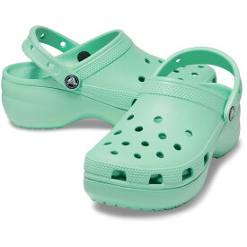 クロックス crocs レディース 厚底サンダル クラシック プラットフォーム クロッグ W クロッグサンダル サボサンダル 厚底靴 206750 001 ブラック 100 ホワイト 2Y2 ボーン 3UG ジェイドストーン 6S0 フラミンゴ カジュアルシューズ 送料無料 あす楽 evid o-sg |5