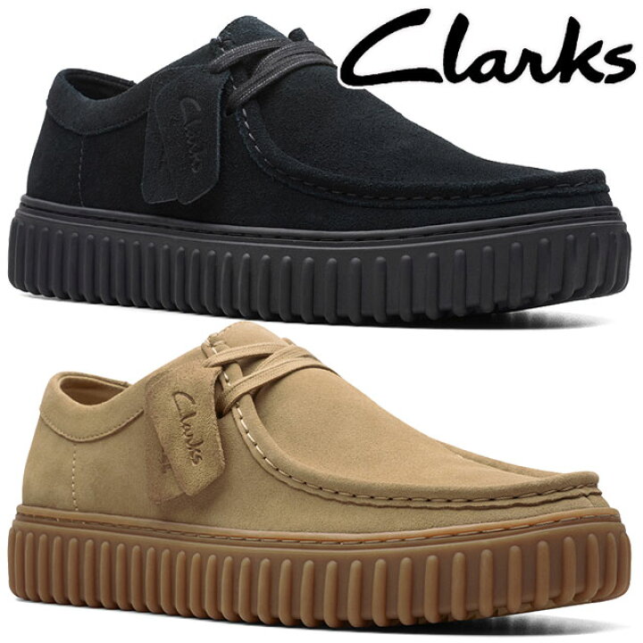楽天市場】クラークス Clarks メンズ 厚底 カジュアルシューズ 
