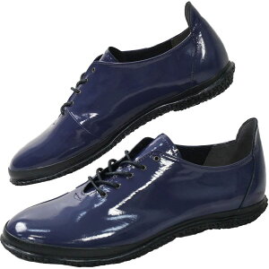 スピングルムーブ レディース スニーカー 本革 フラットシューズ 日本製 きれいめ 靴 ローヒール エナメル カジュアルシューズ ローカット SPM-1802 ダークパープル 最強翌日配送 dive