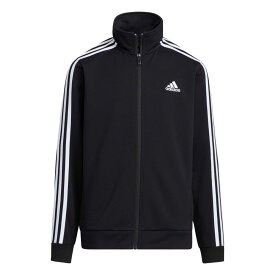 アディダス adidas ジャージ キッズ ジュニア 男の子 女の子 スリーストライプス ダブルニット トラックトップ IA6507 IA6508 子供服 トレーニングウェア スポーツウェア トップス ジップアップ ジョギング ランニング 定番 黒 紺 BUH31 o-sg 送料無料 あす楽 evid