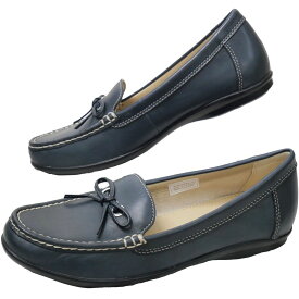 リーガル 社製 アールドット フラットシューズ レディース リボンデザイン スリッポン ドライビングシューズ ローヒール カジュアルシューズ モカシン 牛革 S05C ブラック 黒 アイボリー ネイビー ペタンコ底 靴 送料無料 最強翌日配送 evidr