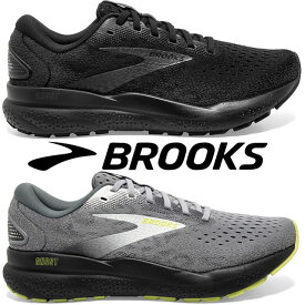 ＼ポイント7倍／ブルックス ランニングシューズ ゴースト 16 スニーカー メンズ 運動靴 黒 ローカット グレー 2E 紐靴 1D BROOKS BRM4183 BRM4184 送料無料 最強翌日配送 evid2