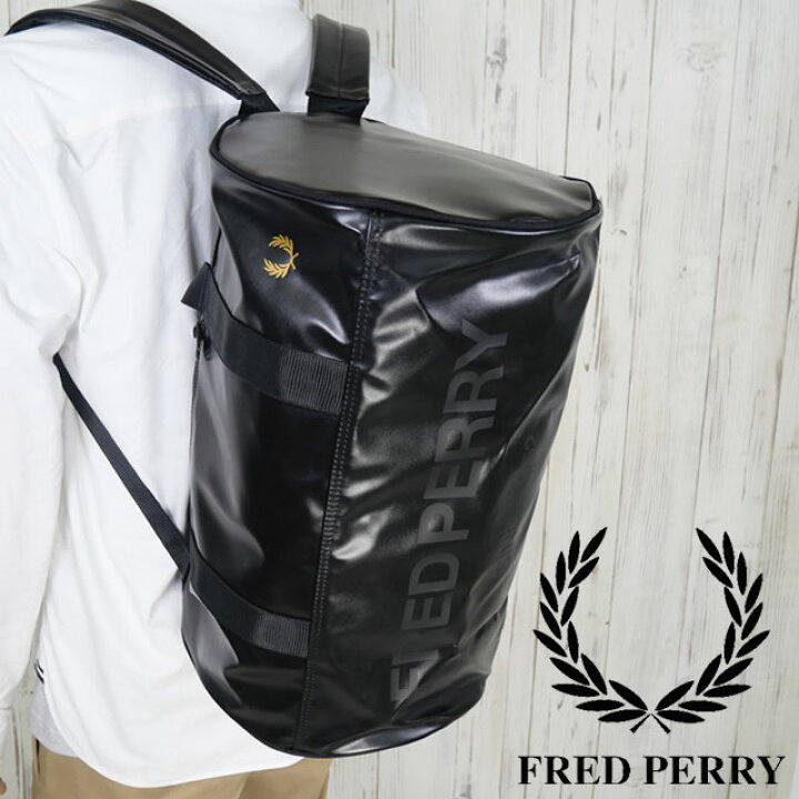 楽天市場】フレッドペリー ドラムバッグ メンズ トーナル バレルバック 