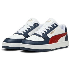 \ポイント10倍/プーマ スニーカー レディース ケーブン 2.0 メンズ ローカット カジュアルシューズ ローカット 392290 40 ホワイト/マーズ レッド/クラブ ネイビー 靴 送料無料 最強翌日配送 ev