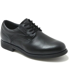 \最大6%クーポン有/ロックポート メンズ 靴 防水 ビジネスシューズ 本革 紳士靴 黒 外羽根 プレーントゥ 革靴 ブラック 通勤 クラシックドレス ウォータープルーフ プレーン トゥ ROCKPORT ML0