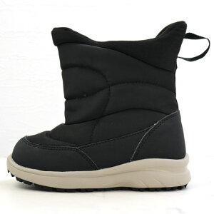 \ポイント10倍/≪5500円 福袋対象商品≫ 17cmのみ スノーブーツ ムーンスター キッズ 男の子 女の子 ブラック 最強翌日配送