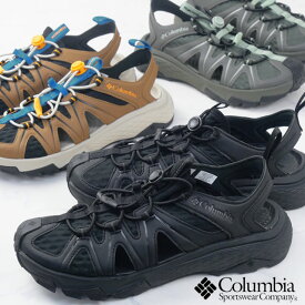 コロンビア サンダル メンズ ピークフリーク ラッシュ シャンダル 滑りにくい アウトドア 前ふさがり 軽量 カジュアル BM0341 010 ブラック 黒 257 デルタ 326 アルパインツンドラ 靴 送料無料 最強翌日配送 evid