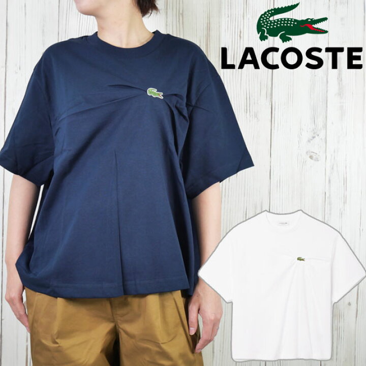 楽天市場】＼ポイント7倍／ラコステ Tシャツ レディース TF9595 ワニ 