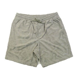 リーフ ショートパンツ メンズ RFWKM2503 ハーフパンツ ジオメトリックパイルショーツ 半ズボン ショーパン サーフィン ボトムス アパレル 短パン 膝上丈 ベージュ グレー 服 メール便送料無料 最強翌日配送 evid