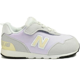 ＼最大500円クーポン有／ニューバランス スニーカー ベビー 女の子 キッズ ローカット ベルクロ ファーストシューズ NB マジックテープ ベビーシューズ NW515 WK パープル 子供靴 送料無料 最強翌日配送 evid