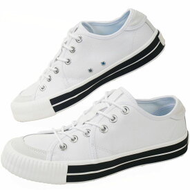 ＼ポイント10倍／RFW メンズ スニーカー サンドウィッチ ロー STD1 ローカット キャンバススニーカー 履きやすい 紐靴 ホワイト ブラック R-2530452 アールエフダブリュー 送料無料 最強翌日配送 evidr