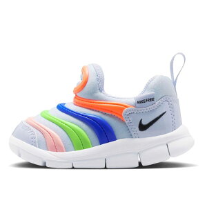 \ポイント10倍/ナイキ ベビー スリッポンダイナモ フリー (TD) 343938-032 キッズ ベビーシューズ ローカット 男の子 スニーカー ゴースト/ブラック-トータルオレンジ NIKE 子供靴 送料無料 最強