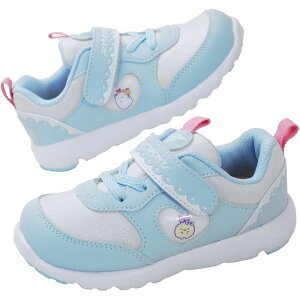 瞬足 アキレス スニーカー 足育シリーズ すみっコぐらし キッズ 子供靴 3E ベビーシューズ ピンク ラベンダー サックス ピンクマルチ サックスマルチ ベルクロ 通園 通学 C-259 送料無料 最強