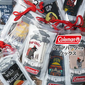 ＼ポイント7倍／コールマン メンズ 靴下 底パイル編み クルーソックス スポーツ レッグウェア SOCKS キャンプ 普段使い ネイビー ベージュ ブラック ホワイト アパレル 3160TC 3161TC 3162TC 3163TC 3164TC 3165TC3166TC 3167TC メール便送料無料 最強翌日配送 evid