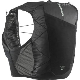 ＼ポイント7倍／サロモン ランニングベスト メンズ LC2205700 LC2205900 アクティブスキン 12 レディース バッグ アウトドア 12L リュック トレイルランニング フラスク無し トレラン マラソン ジョギング BAG 登山 バック 鞄 黒 緑 送料無料 最強翌日配送 evid