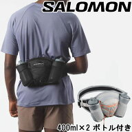 ＼ポイント10倍／サロモン ボトル付きウエストポーチ ボディバッグ CROSS BELT 2 BOTTLES メンズ レディ…