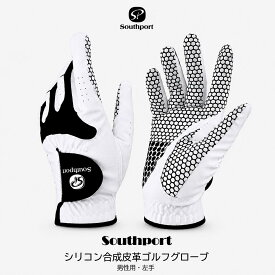 ゴルフグローブ メンズ ゴルフ手袋 左手 合成皮革 メッシュ シリコン 滑り止め 通気性 高グリップ 22号 23号 24号 25号 26号 ブラック ホワイト 黒 白 男性用 ゴルフ手袋 夏用 蒸れにくい 軽量 丈夫 初心者 中級者 お試し コスパ 送料無料