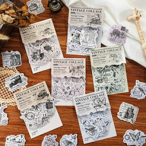 VINTAGECOLLAGE (s116)20 XebJ[ V[ mg[  a ` R[W g Vv fbT A    ̂ G JtF p  io[ p  蒠