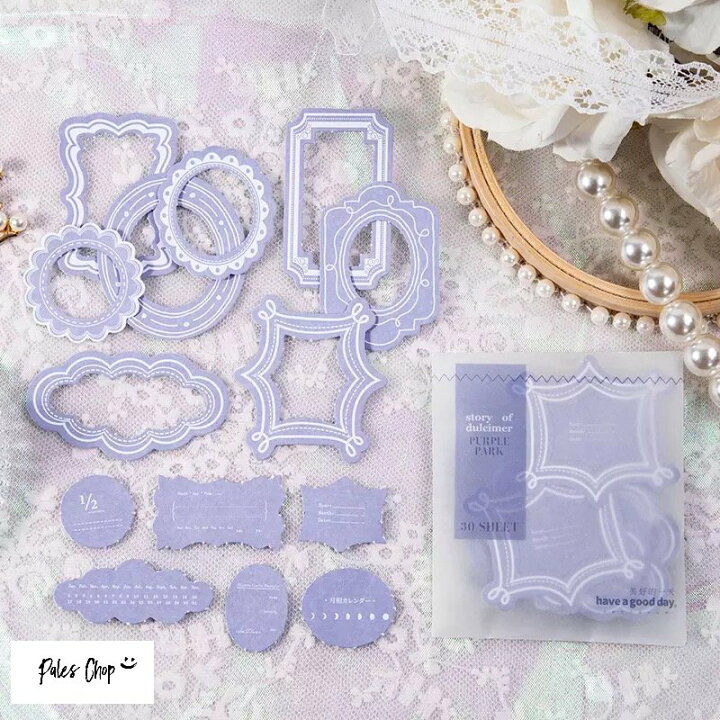 楽天市場 Storyofdulcimer K71 30枚入 フレーム 素材紙 素材 タグ 枠 額縁 レース リボン パステル かわいい おしゃれ アルバム 写真 鏡 デザインペーパー 紙 紙もの ペーパー デコ コラージュ アレンジ ジャンクジャーナル Diy Pales Chop