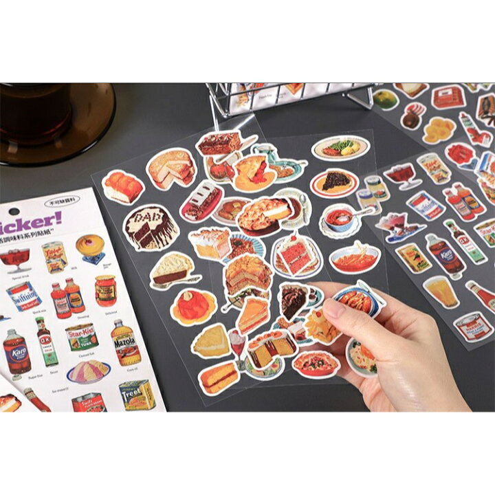 楽天市場】Sticker!seasoningoflife シール (s93)食べ物 フード 