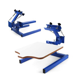 手動スクリーン印刷機 単色 DIY印刷ツール 印刷機 プリンター 高精度 tシャツ 紙袋/クラフト紙/ビニルボトル/ステンレス/ガラス スクリーンプリント機 家庭用 手動手刷り式 組み立て簡単