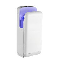 Kurflo ハンドドライヤー (両面吹出し形) 壁掛け式 高速タイプ 清潔 自動冷/温風 IPX4防水 PSE認証【業務…