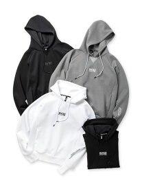 【14300円→70%OFF】フーディー プルオーバーパーカー ダンボールニット ストレッチ性 防風性 BOXロゴ S/M/L/XL/XXL LL/3L ◆DOUBLE KNIT EMBOSS LOGO P/O HOODIE◆ SY32 by SWEET YEARS エスワイサーティトゥバイスウィートイヤーズ [12562]