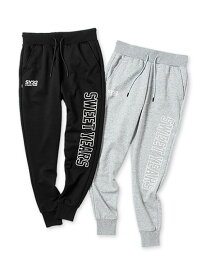 パンツ ロングパンツ スウェットパンツ スウェット スリムシルエット S/M/L/XL/XXL LL/3L ◆SIDE LOGO SWEAT PANTS◆ SY32 by SWEET YEARS エスワイサーティトゥバイスウィートイヤーズ [13006]