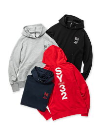 パーカー フーディー プルオーバーフーディー ロゴデザイン ビックシルエット S/M/L/XL/XXL LL/3L ◆SHIELD LOGO P/O HOODIE◆ SY32 by SWEET YEARS エスワイサーティトゥバイスウィートイヤーズ [13068]