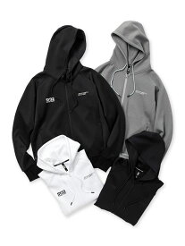 【17600円→50%OFF】パーカー ジップフーディー ダンボールニット ストレッチ性 防風性 エンボス加工 S/M/L/XL/XXL LL/3L ◆DOUBLE KNIT EMBOSS LOGO ZIP HOODIE◆ SY32 by SWEET YEARS エスワイサーティトゥバイスウィートイヤーズ [13070]