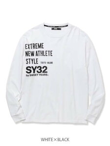 �y30��OFF�z���X�e�B���O���S �����O�X���[�u T�V���c��LISTING LOGO L/S TEE��SY32 by SWEET YEARS �G�X���C�T�[�e�B�g�D�o�C�X�E�B�[�g�C���[�Y [14177J-W]
