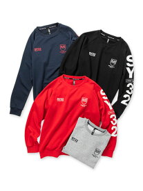 スウェット トレーナー プルオーバークルー グラフィック S/M/L/XL/XXL LL/3L ◆SHIELD LOGO P/O CREW◆ SY32 by SWEET YEARS エスワイサーティトゥバイスウィートイヤーズ [TNS1774]