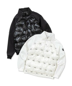 n[tWbvWPbg v}tgEMB QUILT ZIP UP JKbMEN'SSY32 by SWEET YEARS GOLF[SYG-23A41]