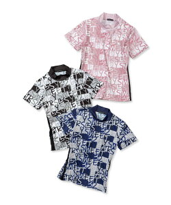 OtBJbNlbNVc SWEET LOGO GRAPHIC MOCK SHIRTSbWOMEN'SSY32 by SWEET YEARS GOLF[SYG-23SUM-02W]