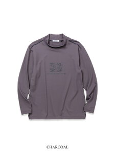 �y30��OFF�z�J���r�R �����O�X���[�u���b�N�l�b�N��CARVICO 3D DOUBLE EMBLEM MOCK�bMEN'S��SY32 by SWEET YEARS GOLF[SYG-24A002ABS]