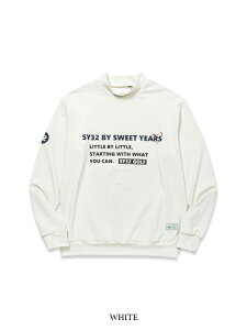 Xgb` bNlbNXEFbgRICICLARE STRETCH SMOOTH MOCKbMEN'SSY32 by SWEET YEARS GOLF[SYG-24ARIC001]