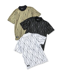�y15,400�~��30%OFF�z�����v�����g ���b�N�l�b�N�V���c��MESH QD LIGHT GRAPHIC MOCK�bMEN'S��SY32 by SWEET YEARS GOLF[SYG-24S17]