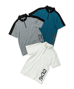 n[tWbvbNlbN fBvbV SY32St jDIMPLE MESH ZIP UP MOCKbMEN'SSY32 by SWEET YEARS GOLF[SYG-24S21]